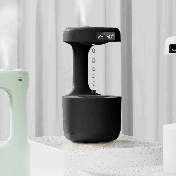 Anti-Gravity LED Humidifier | Optical Illusion Air Diffuser | Modern Decorative Room Humidifier