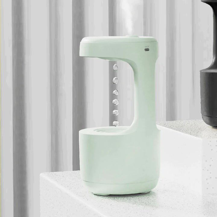 Anti-Gravity LED Humidifier | Optical Illusion Air Diffuser | Modern Decorative Room Humidifier