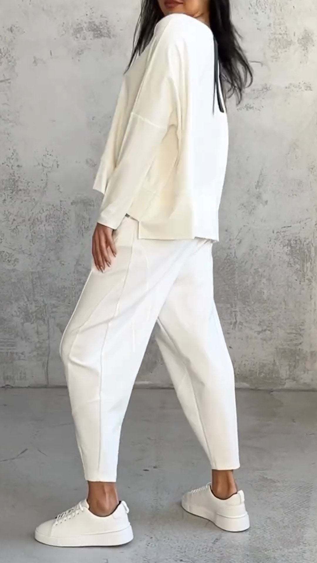 Relaxed Two-Piece Lounge Set | Soft Cotton Blend | Lightweight Comfort