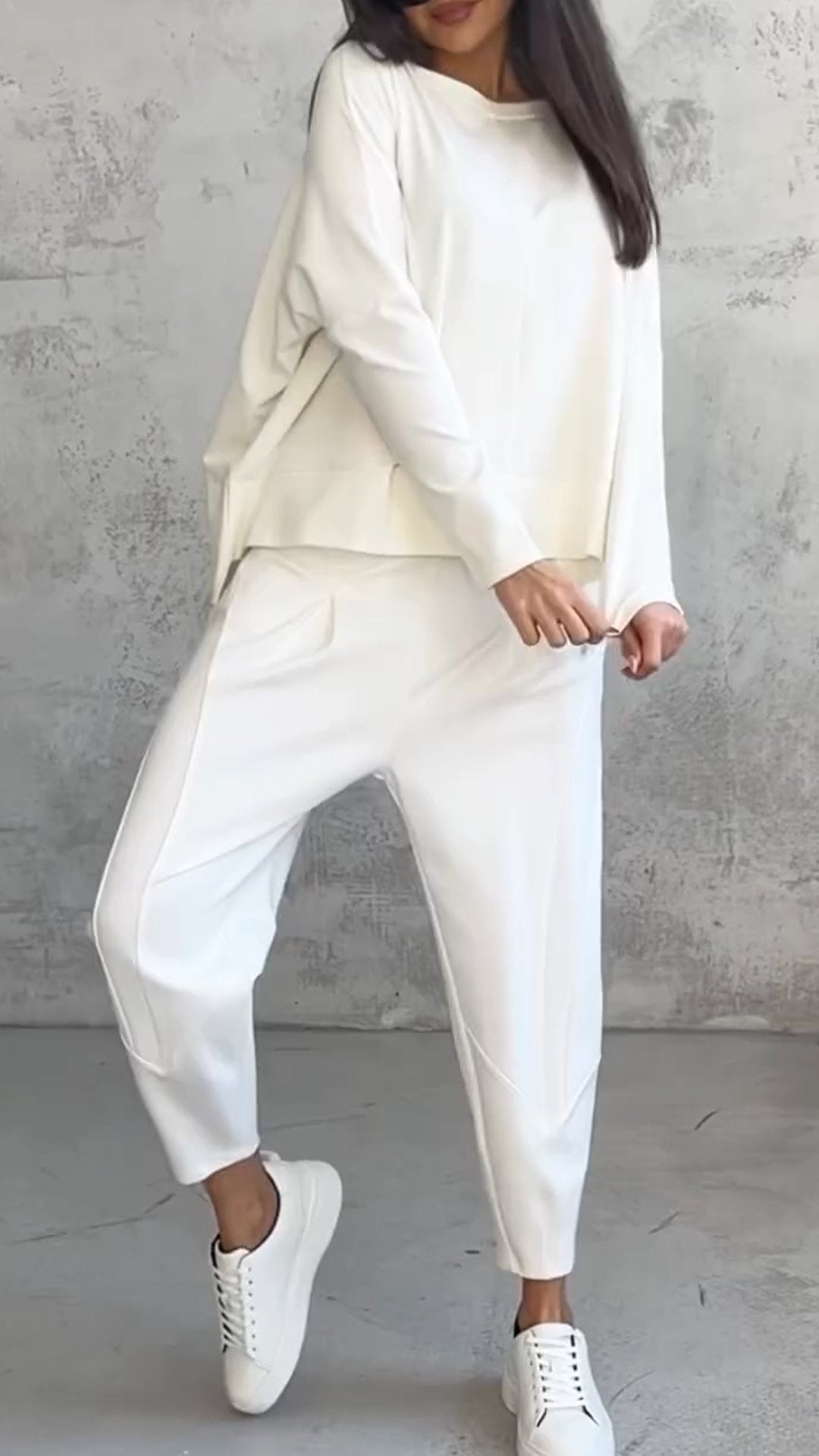 Relaxed Two-Piece Lounge Set | Soft Cotton Blend | Lightweight Comfort
