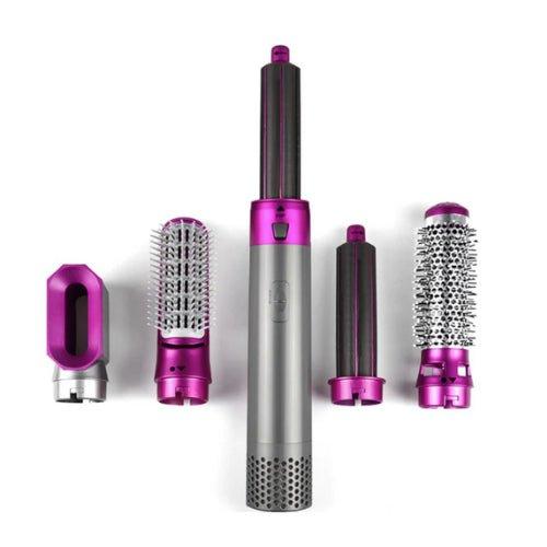 5 in 1 Hair Dryer Brush | Hot Air Styler | Curling, Straightening & Volumizing Tool