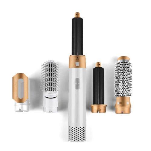 5 in 1 Hair Dryer Brush | Hot Air Styler | Curling, Straightening & Volumizing Tool