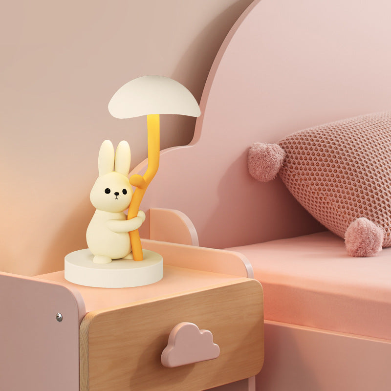 Rabbit Night Light | Kids Bedroom Lamp | Cute Bunny Design | Soft Ambient Glow