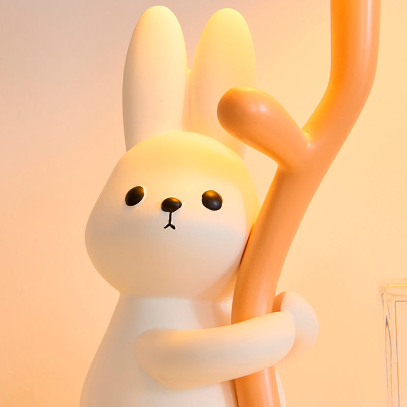 Rabbit Night Light | Kids Bedroom Lamp | Cute Bunny Design | Soft Ambient Glow