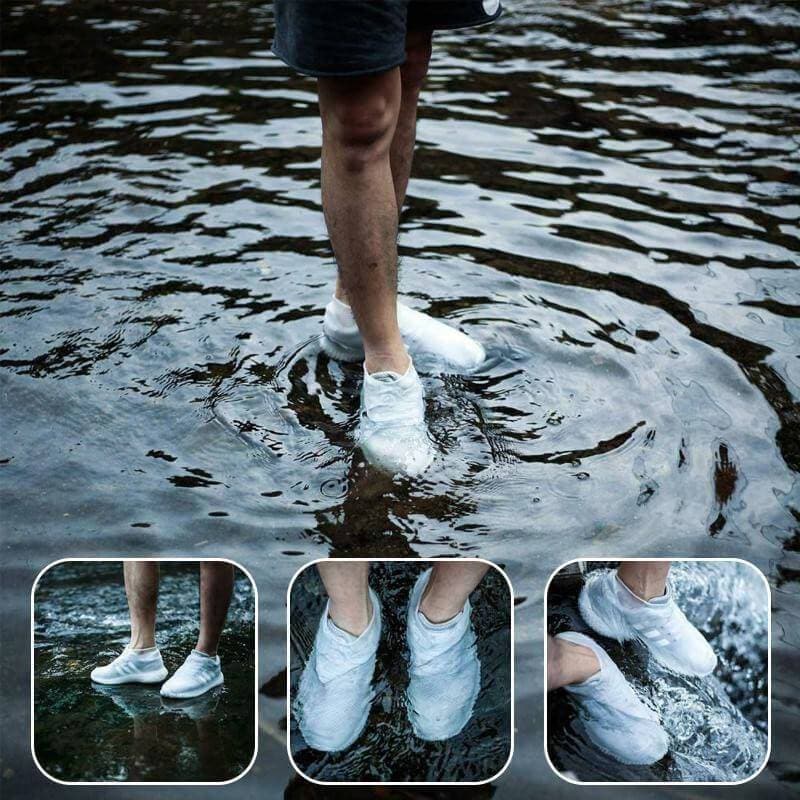 Waterproof Silicone Shoe Covers | Reusable Anti-Slip Overshoes | Rain & Snow Protection