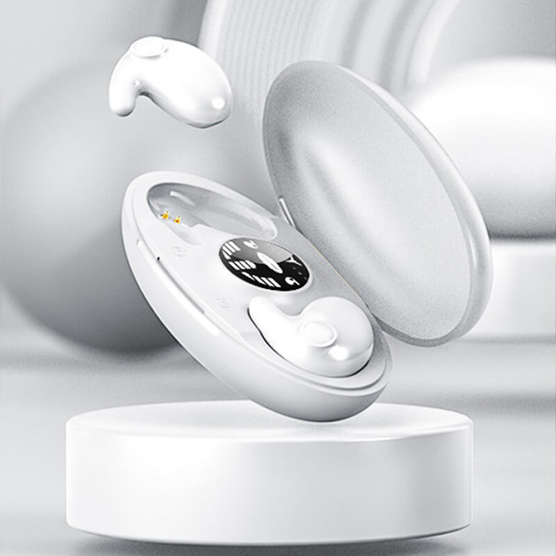 Ultra-Light Sleep Earbuds | Wireless Bluetooth 5.3 | Noise Reduction & Soft Comfort Fit