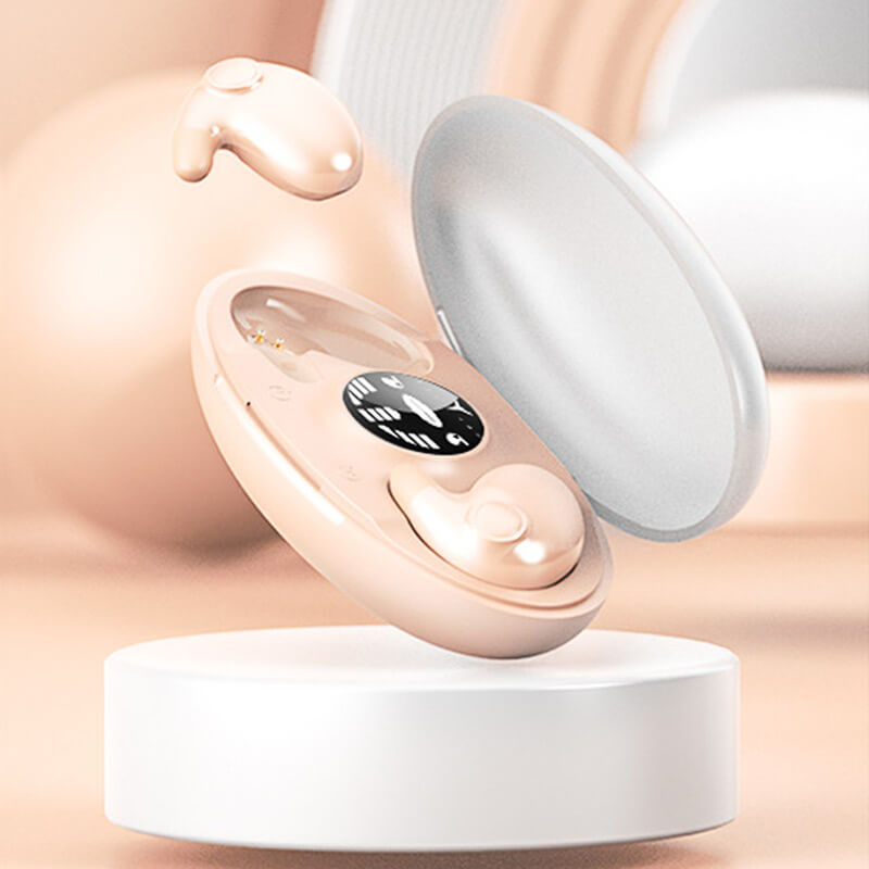 Ultra-Light Sleep Earbuds | Wireless Bluetooth 5.3 | Noise Reduction & Soft Comfort Fit