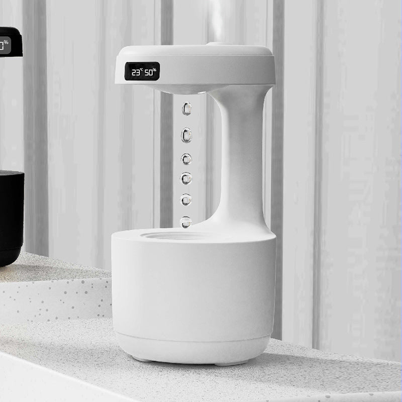 Anti-Gravity LED Humidifier | Optical Illusion Air Diffuser | Modern Decorative Room Humidifier