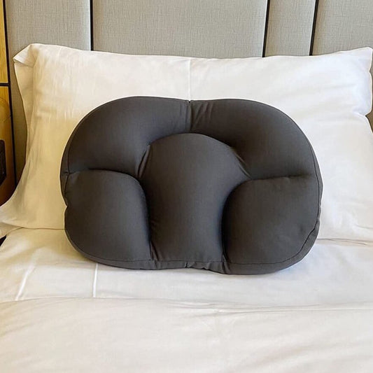Memory Foam Pillow | Breathable Neck Support Cushion with Contoured Design