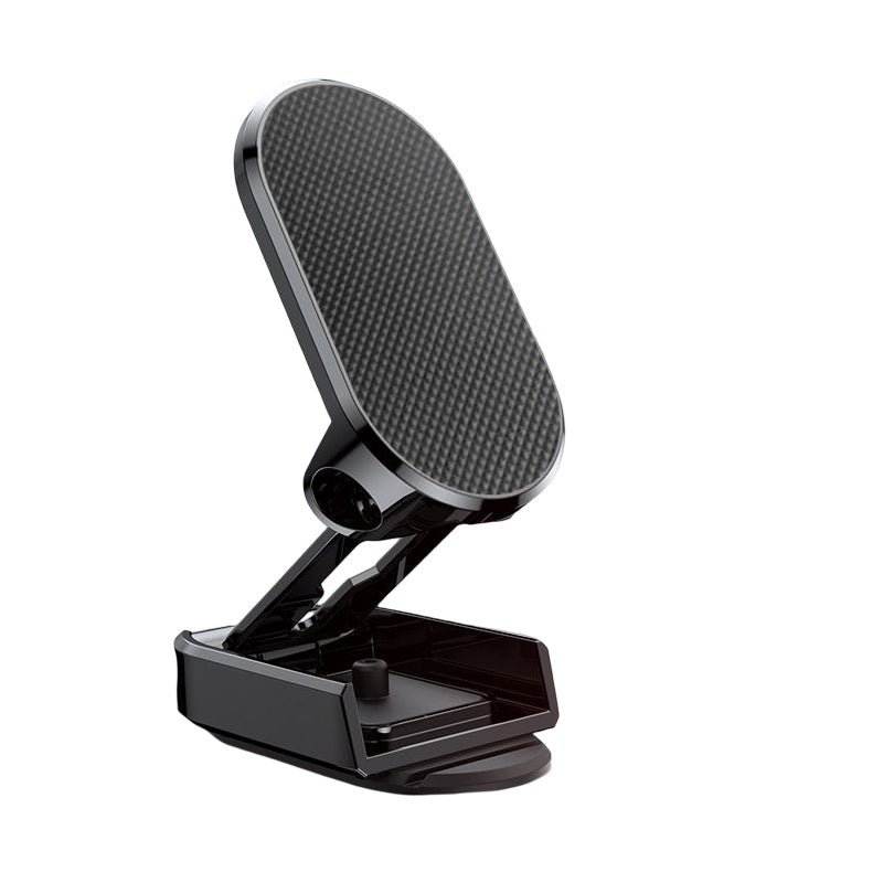 Foldable Magnetic Car Phone Holder | 360° Adjustable Metal Mount