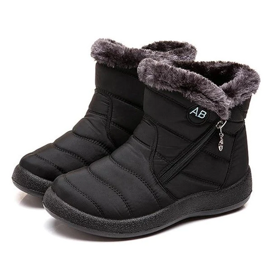 Women’s Waterproof Winter Boots | Warm Faux Fur Lining | Anti-Slip Sole
