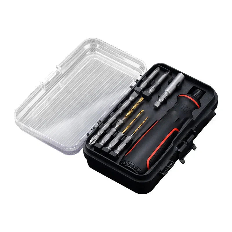 41-in-1 Rechargeable Electric Screwdriver Set | Compact Cordless Power Tool with USB Charging