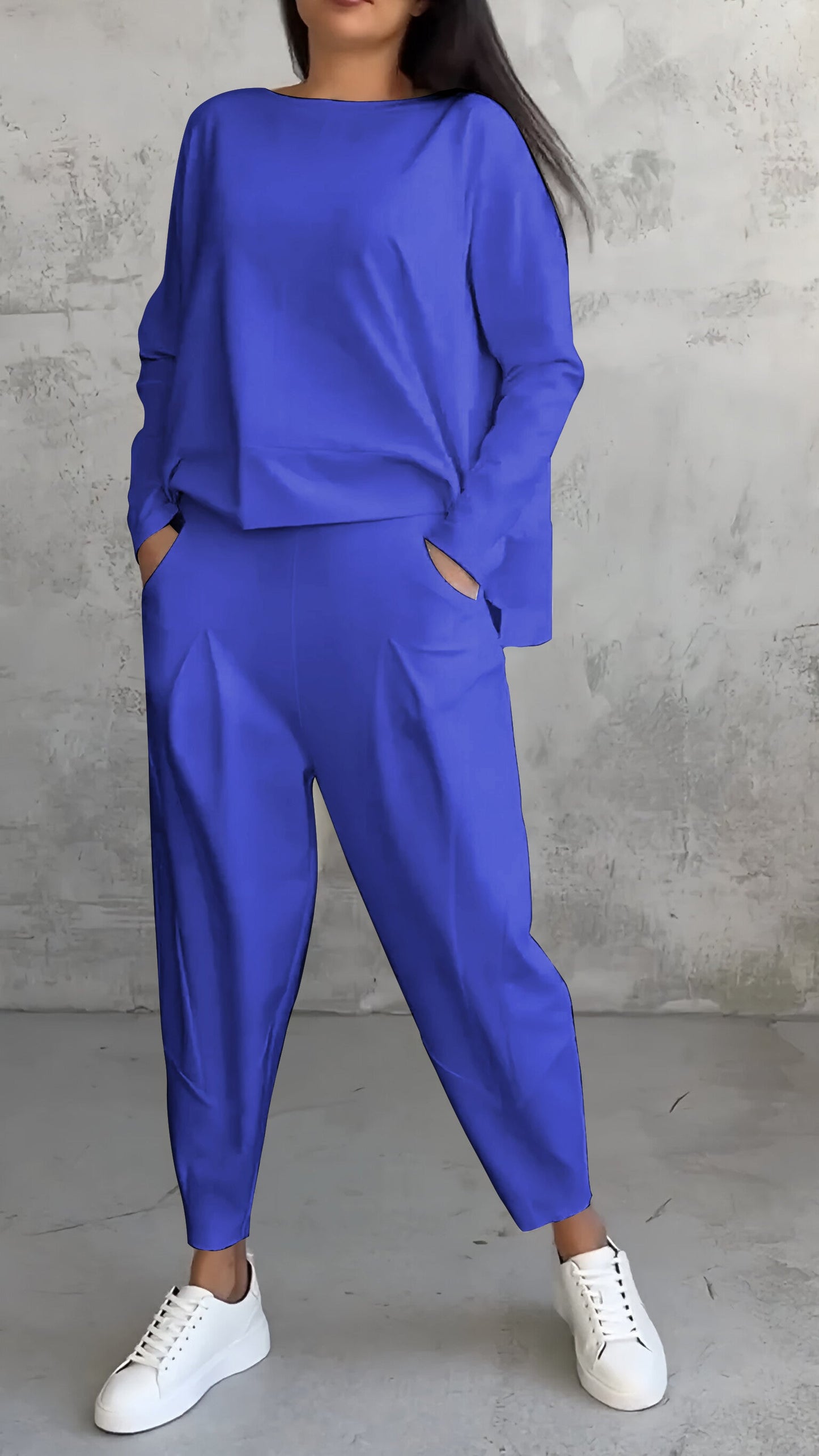 Relaxed Two-Piece Lounge Set | Soft Cotton Blend | Lightweight Comfort