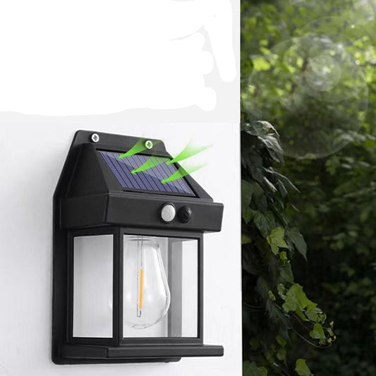 Solar-Powered Outdoor Wall Light | Motion Sensor | Weatherproof LED Security Fixture