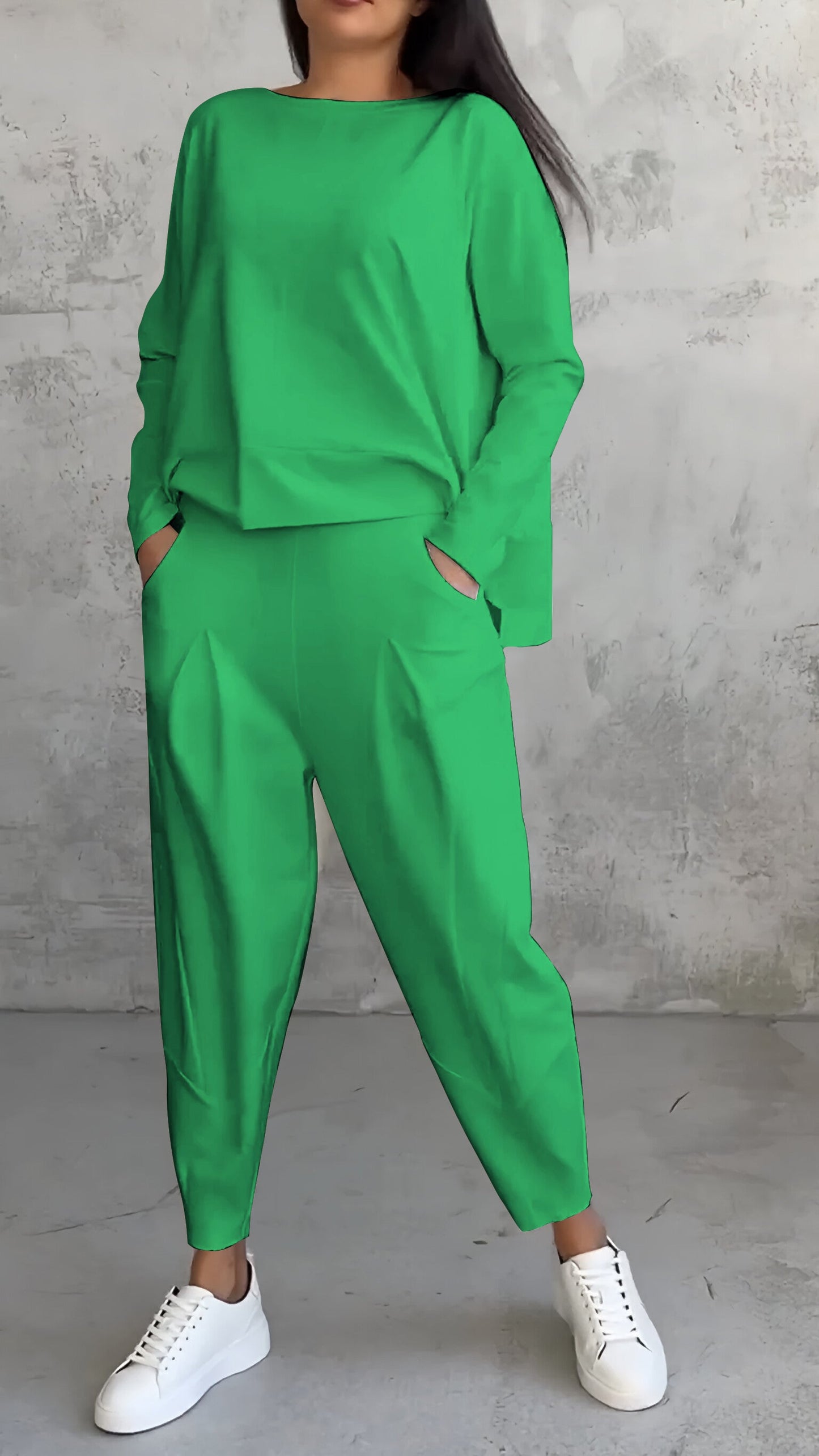 Relaxed Two-Piece Lounge Set | Soft Cotton Blend | Lightweight Comfort