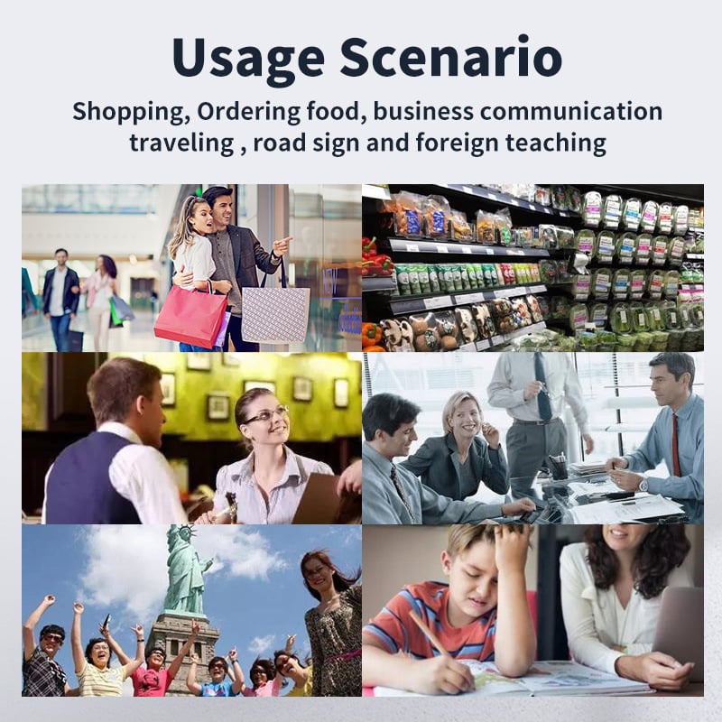 Smart Translation Pen | 112 Languages | Voice, Text & Photo Translator with 3.5-Inch Touchscreen