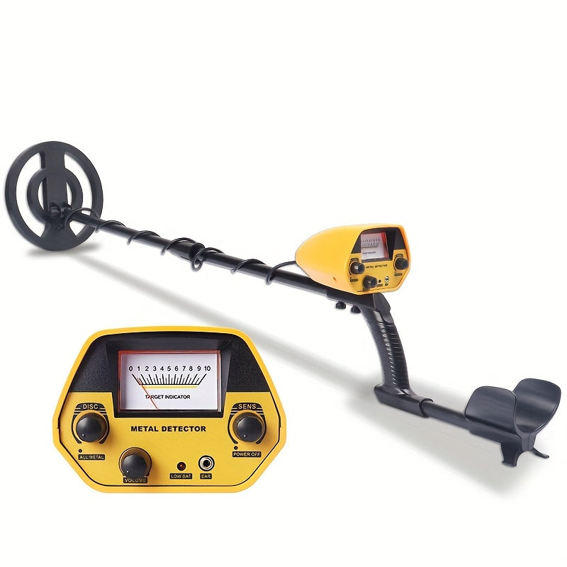 Compact Metal Detector | 8" Coil | Lightweight Treasure Hunting Tool for Outdoor Adventures