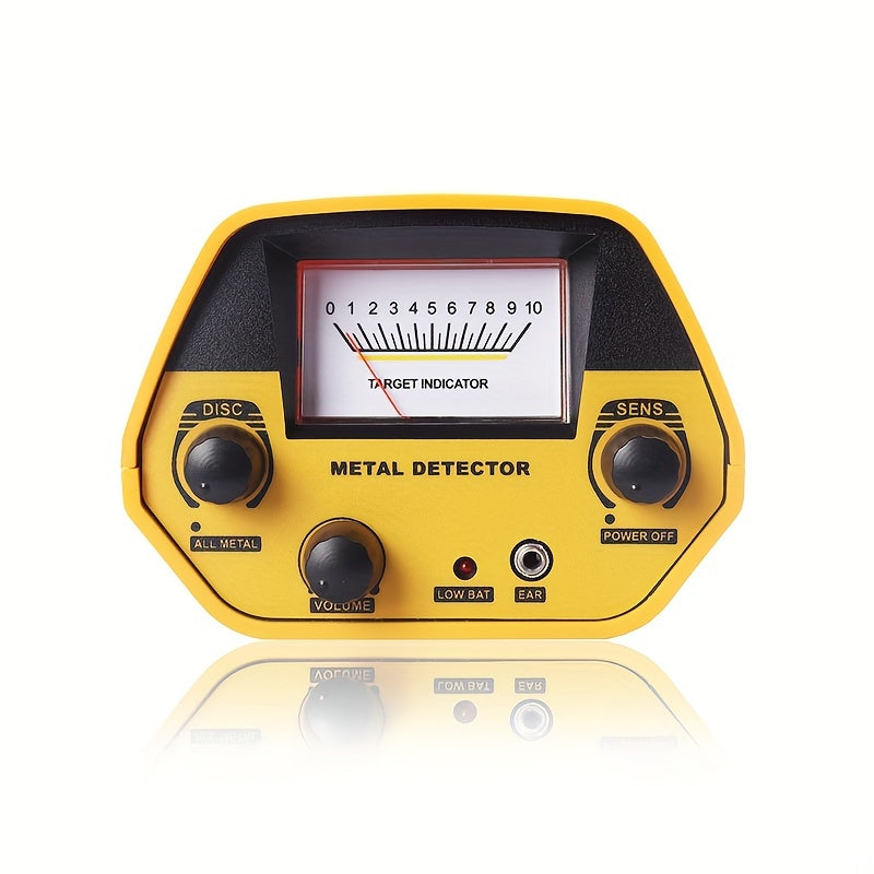 Compact Metal Detector | 8" Coil | Lightweight Treasure Hunting Tool for Outdoor Adventures