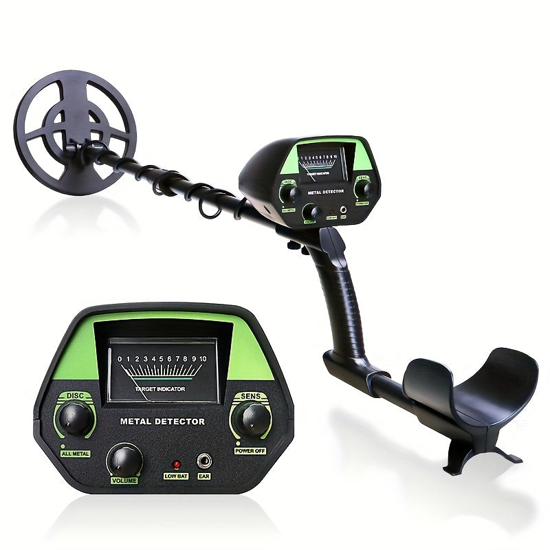 Compact Metal Detector | 8" Coil | Lightweight Treasure Hunting Tool for Outdoor Adventures