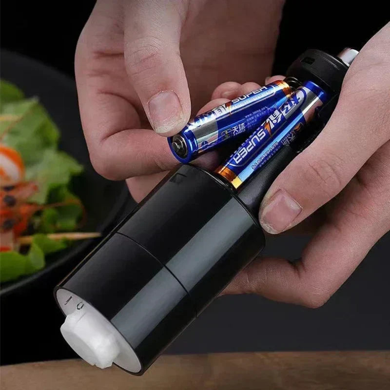 Electric Grinder | Adjustable Fineness Settings | LED Light Precision Tool