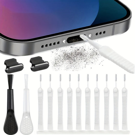 Electronic Cleaning Kit | Multi-Surface Brush Set | Device & Keyboard Maintenance Tools