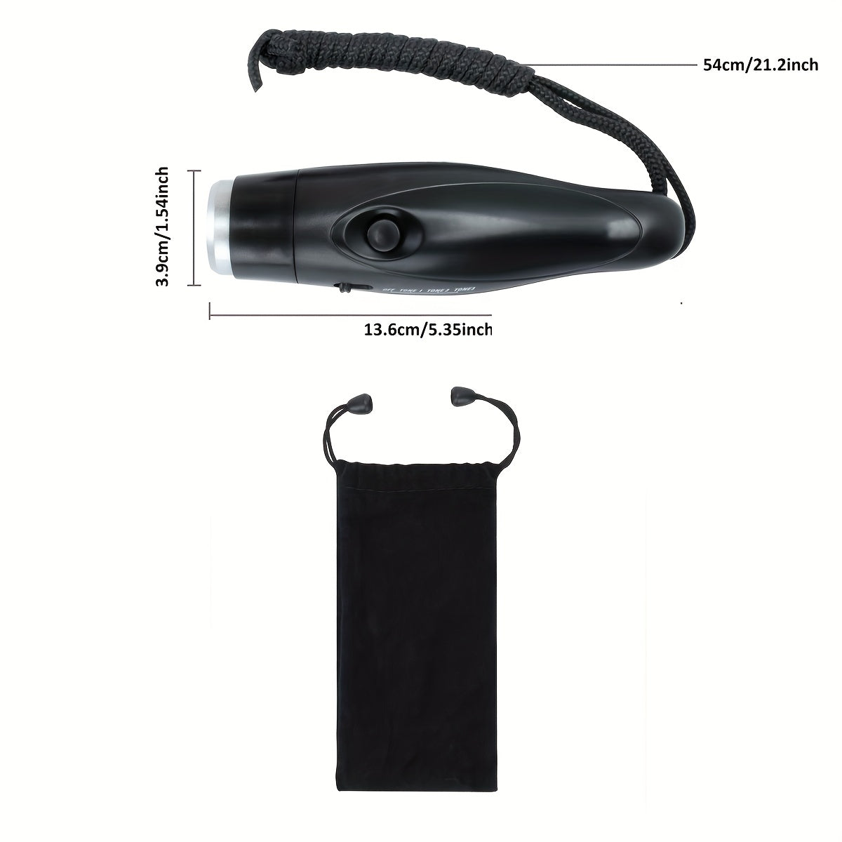 Electronic Whistle | Handheld Sports Flute | 3 Sound Modes | Portable for Coaches & Referees