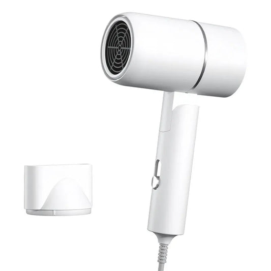 Foldable Ionic Hair Dryer | Compact Travel Blow Dryer | Lightweight Design with Carrying Pouch