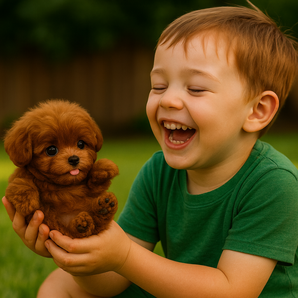 Interactive Puppy Toy | Voice & Touch Responsive | Realistic Walking, Barking & Tail-Wagging Plush Dog for Kids