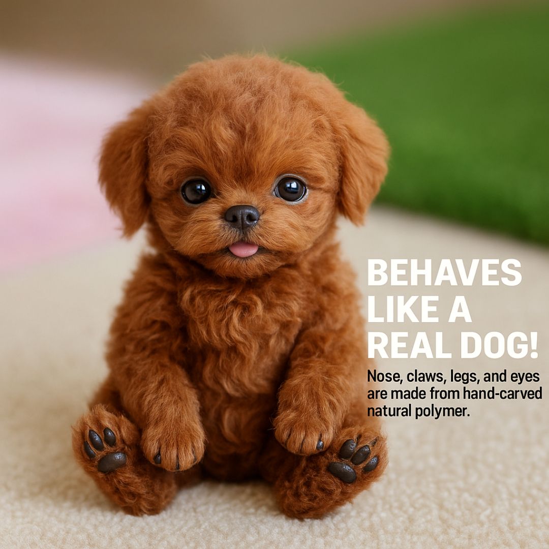 Interactive Puppy Toy | Voice & Touch Responsive | Realistic Walking, Barking & Tail-Wagging Plush Dog for Kids