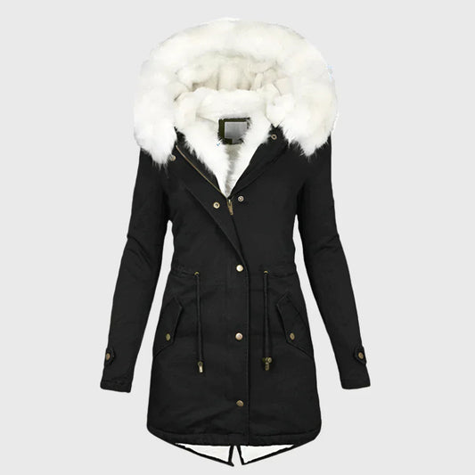 Ivy Women's Winter Coat | Fur-Lined Hood, Plus-Size 0
