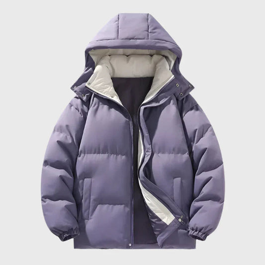Jara Women's Puffer Jacket | Insulated Hood, Relaxed Fit Winter Coat 0