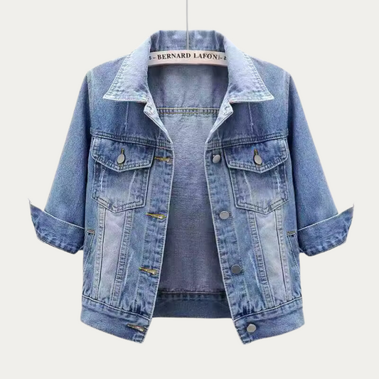 Mavi Women's Denim Jacket | Classic Design, Relaxed Fit 0