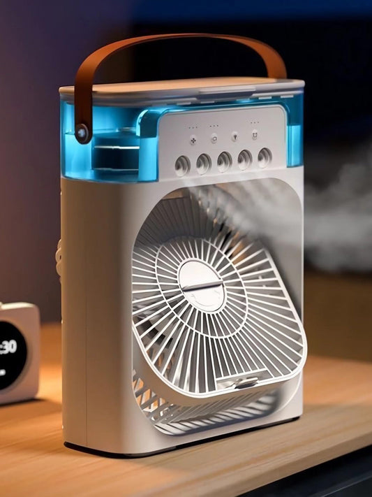 Mini Ice Misting Fan | Portable Air Cooler & Humidifier