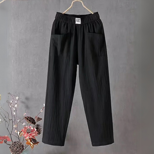 Women’s Lightweight Summer Trousers | Relaxed Fit | Breathable Fabric