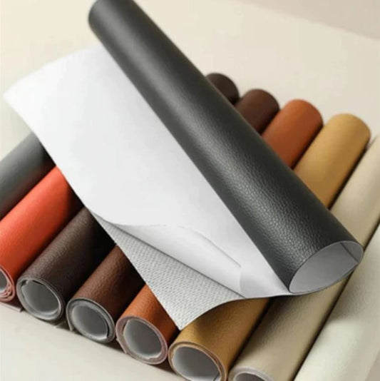 Leather Repair Patch | Self-Adhesive PU Leather Kit | Sofa & Seat Restoration Sheet
