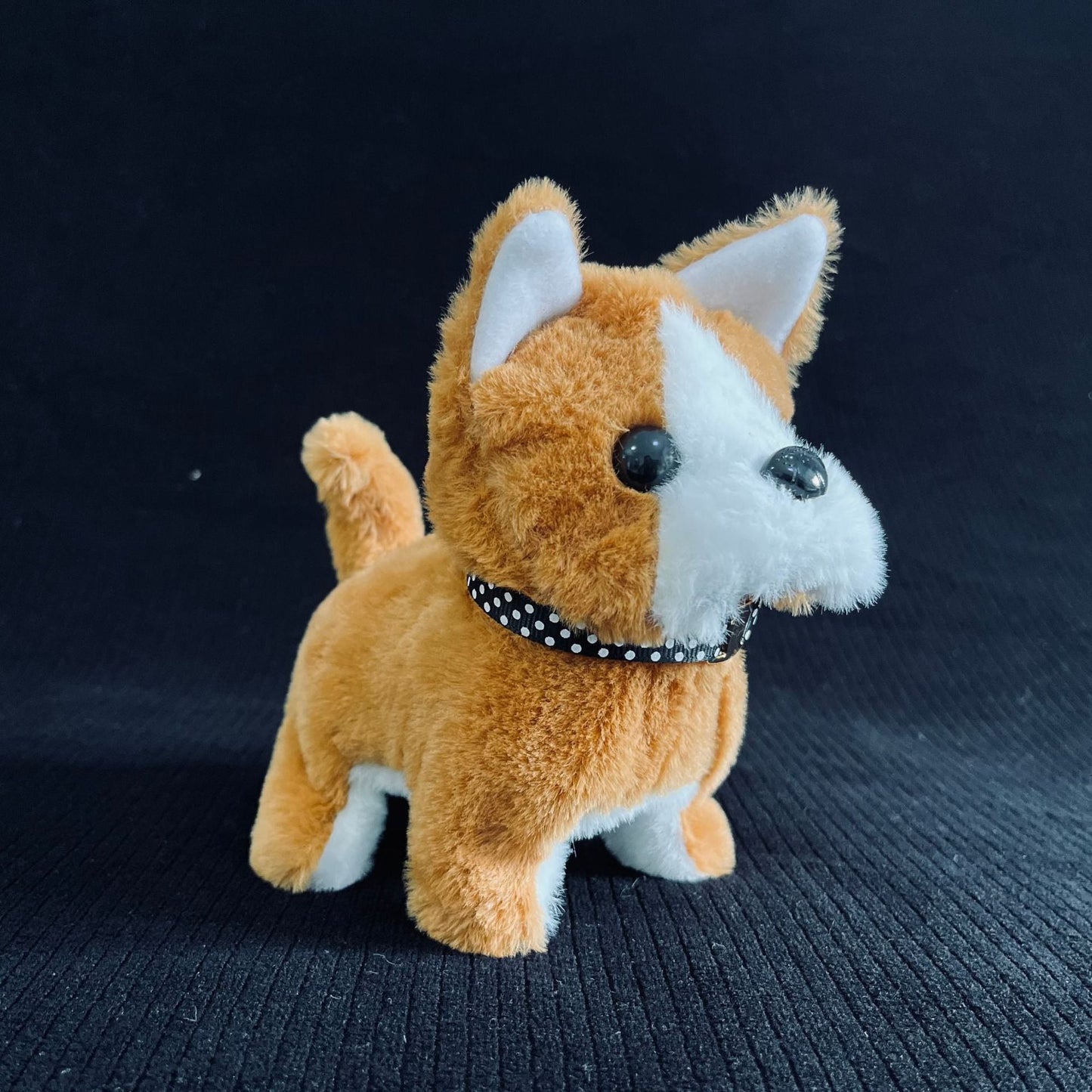 Realistic Interactive Plush Puppy Toy | Realistic Walking & Barking Dog