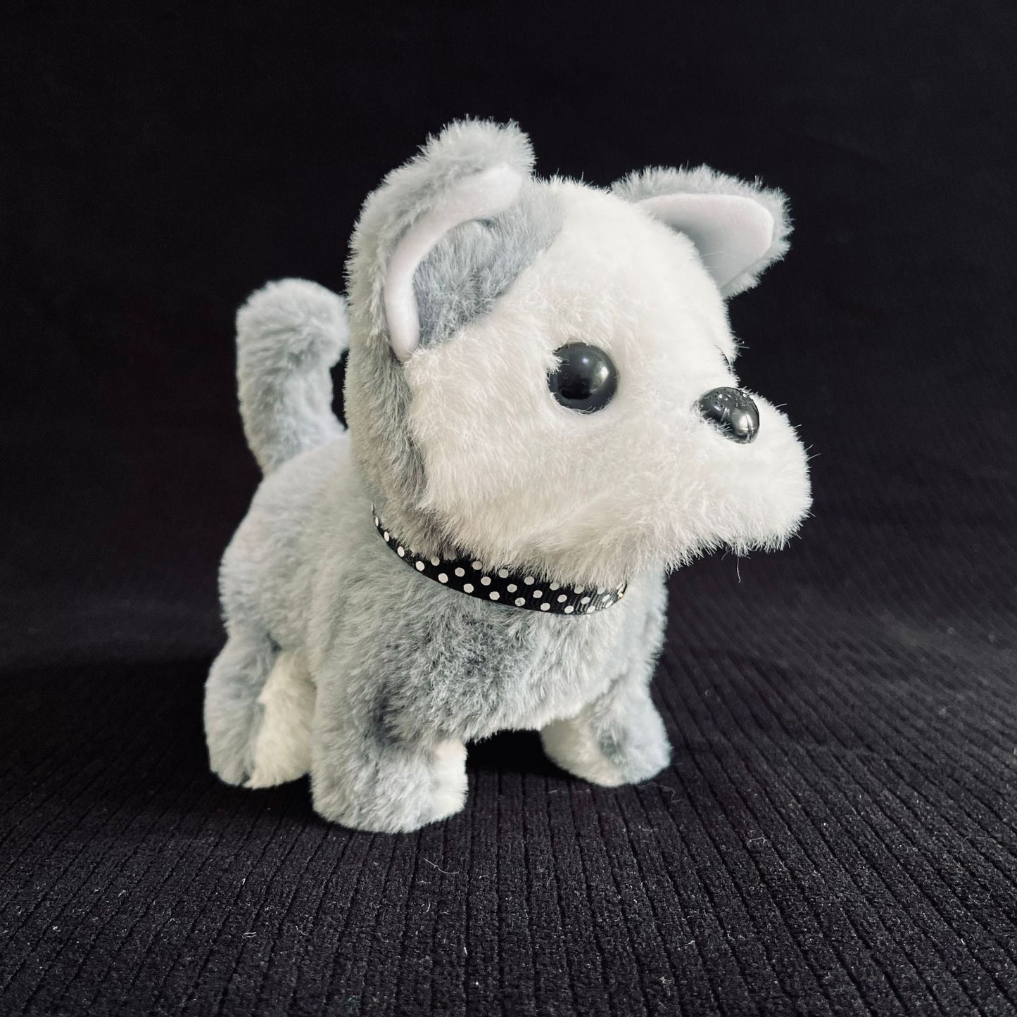 Realistic Interactive Plush Puppy Toy | Realistic Walking & Barking Dog