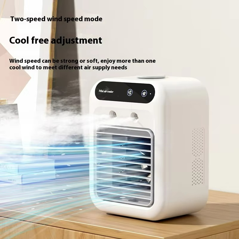 Rechargeable Mini Air Cooler | Portable Water Cooling Fan & Humidifier