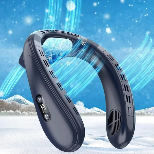 Rechargeable Portable Neck Fan | Semiconductor Cooling Technology