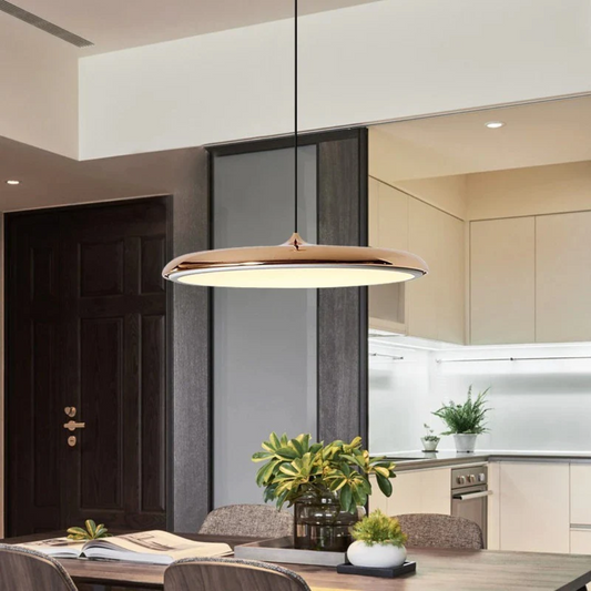 Scandinavian LED Pendant Light | Adjustable Modern Dining Room Fixture