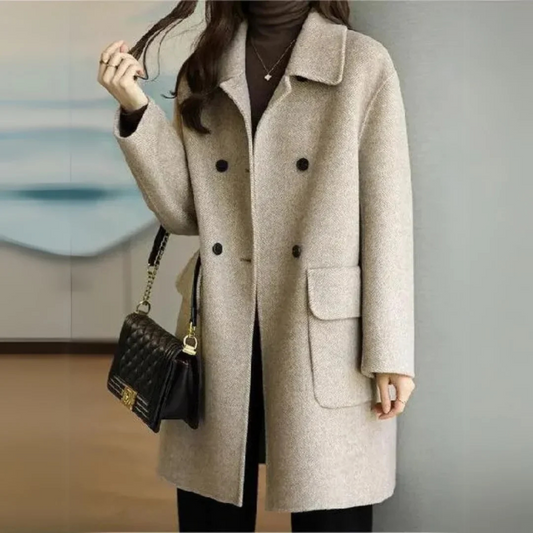 Selene Women's Formal Coat | Wool-Blend Fabric 0