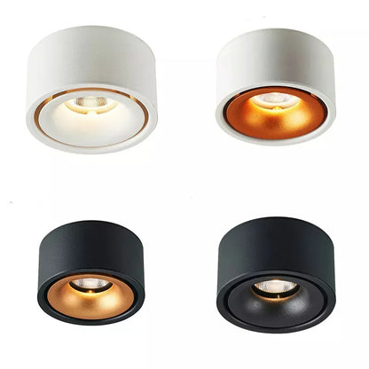 Adjustable Anti-Glare LED Ceiling Spotlight | Modern Recessed Design