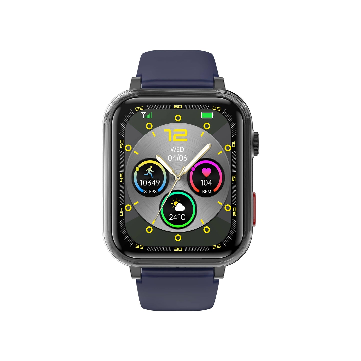 Smart Health Watch | SOS Fall Detection | GPS Tracking | Heart Rate & Blood Pressure Monitor