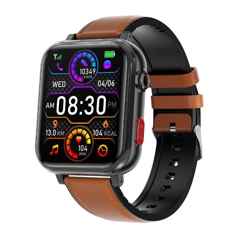 Smart Health Watch | SOS Fall Detection | GPS Tracking | Heart Rate & Blood Pressure Monitor