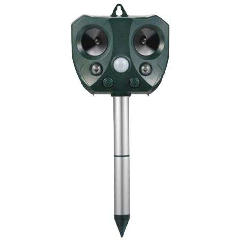 Solar Ultrasonic Bird & Pest Repeller | Motion Sensor, Waterproof | Humane, Chemical-Free, 5,000 sq. ft. Coverage