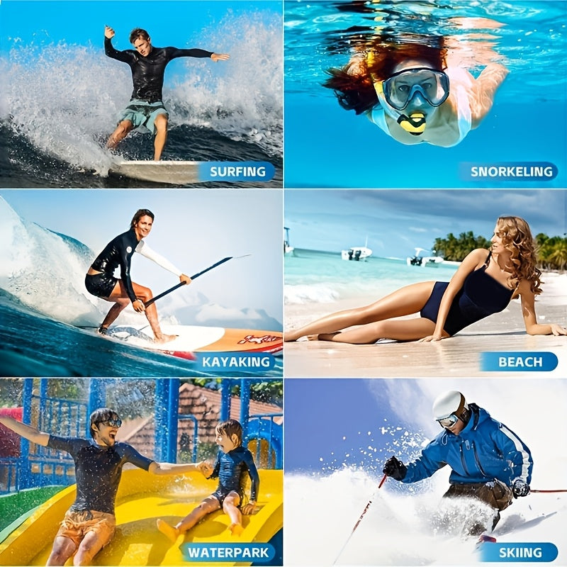 Waterproof Phone Pouch | Neck Strap & Universal Fit for Travel and Beach