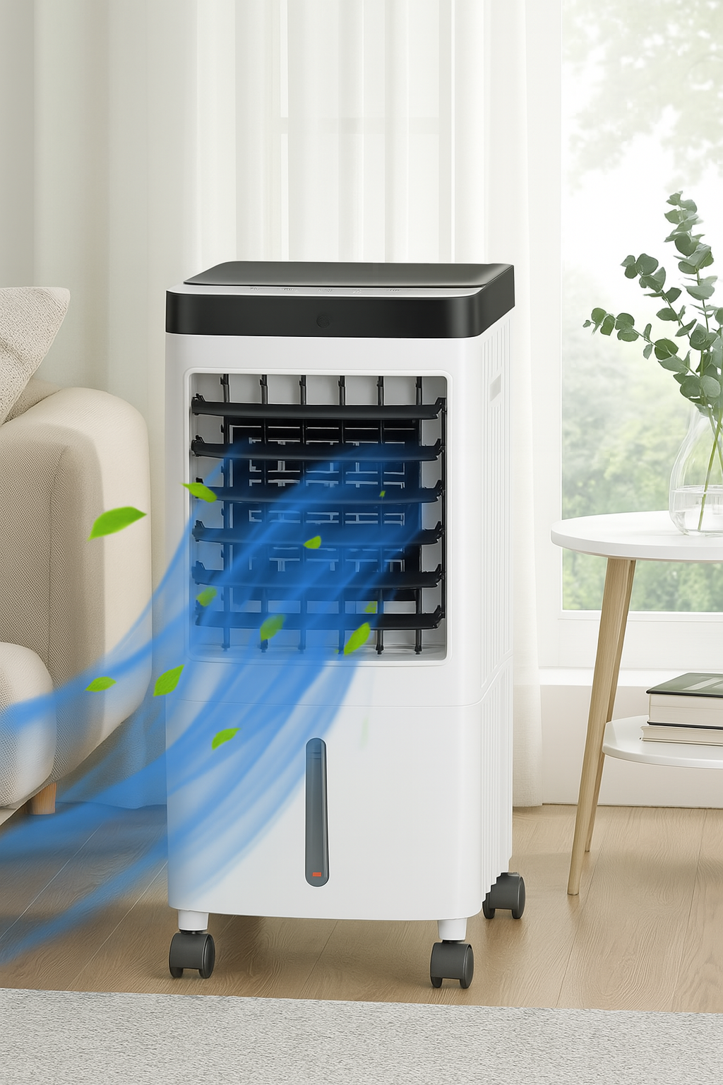 Windowless Air Cooler with Remote Control | 6L (1.6 gal) Water Tank