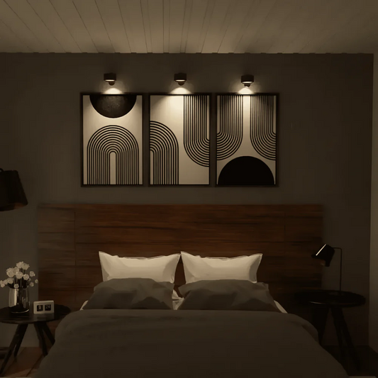 Wireless LED Wall Light | Rechargeable with Touch Control