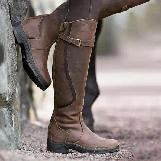 Women’s Leather Ankle Boots | Moisture-Wicking Insole