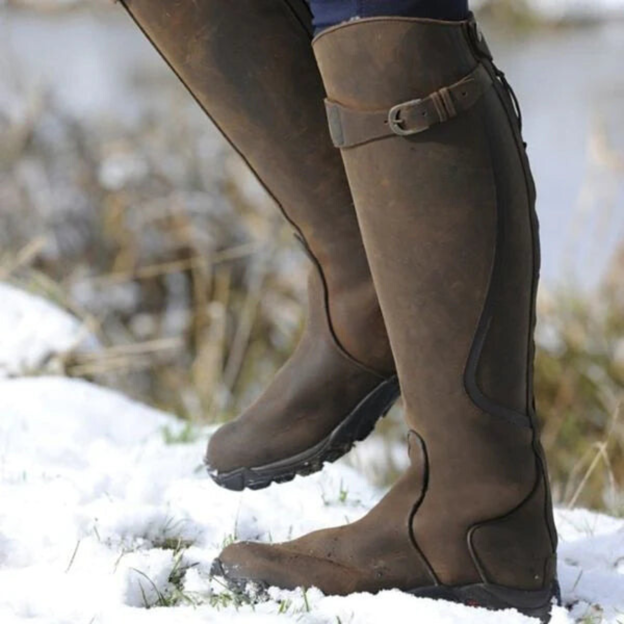 Women’s Leather Ankle Boots | Moisture-Wicking Insole